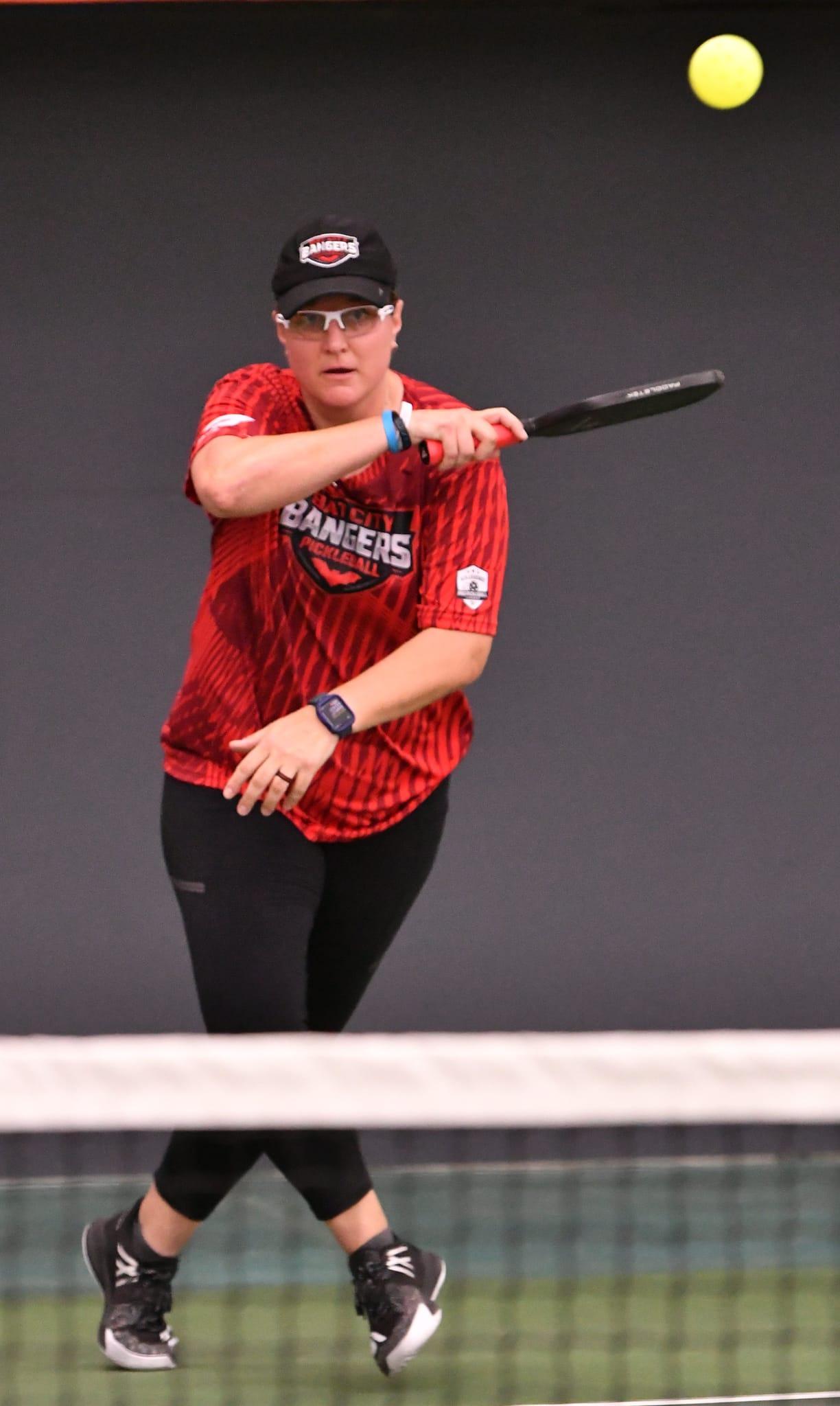 BCB player at the net