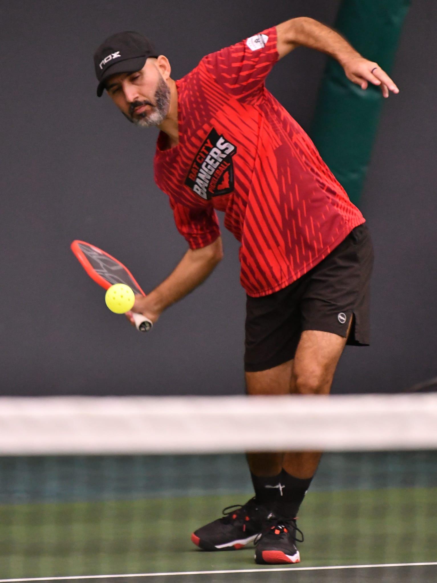 BCB player at the net
