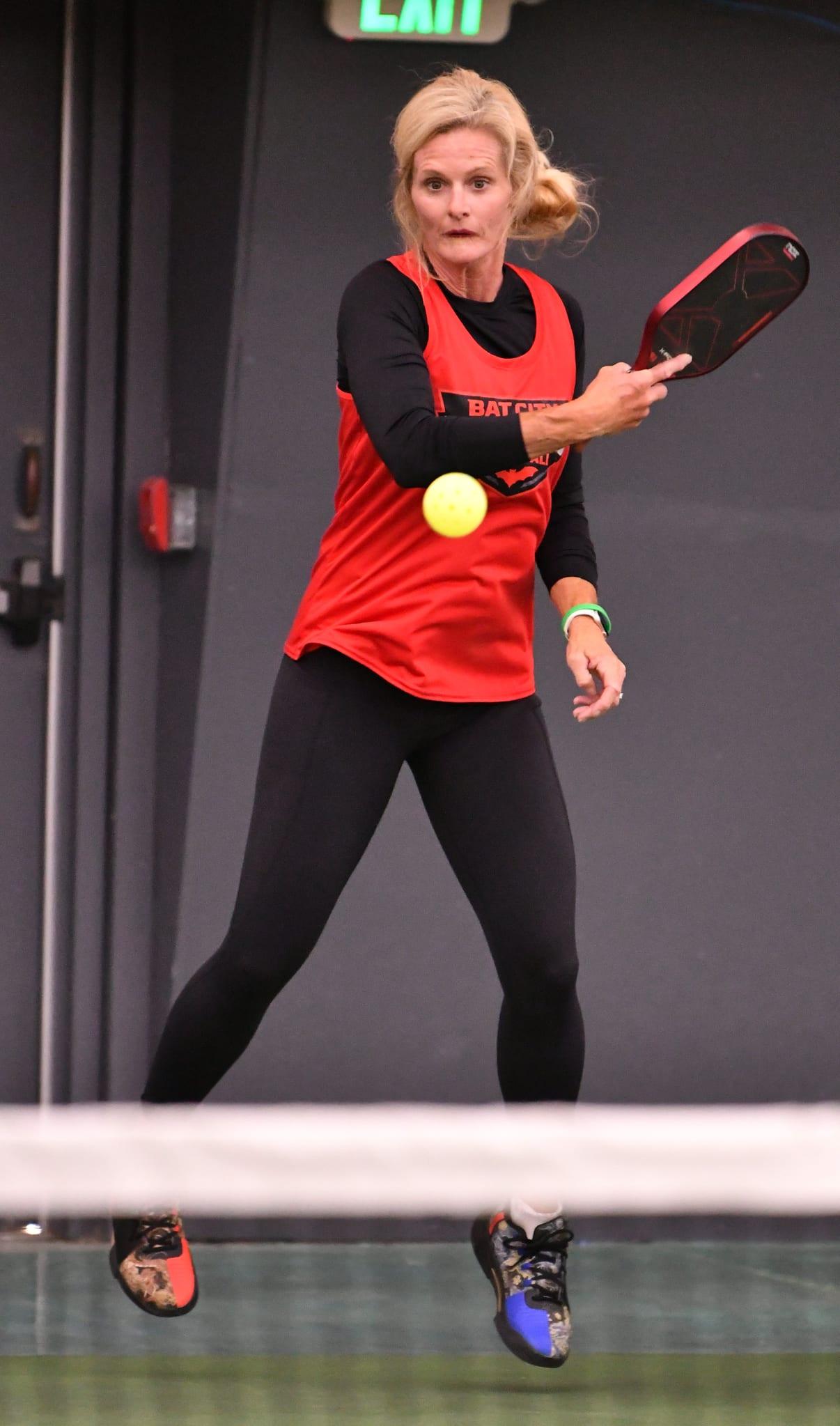 Meredith Hall on the court