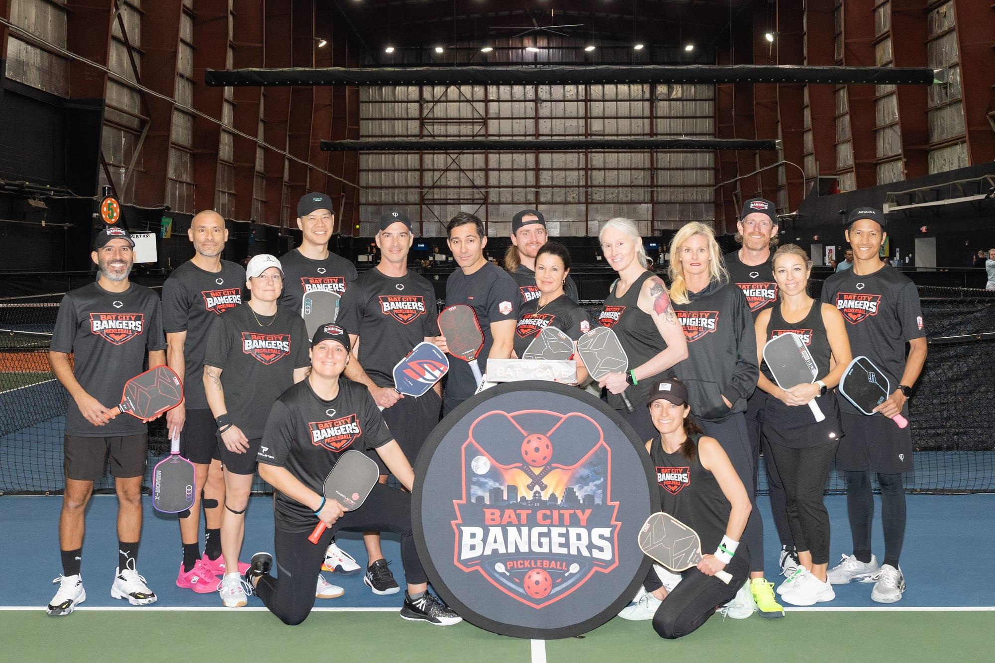 Bat City Bangers โ full squad on the championship court